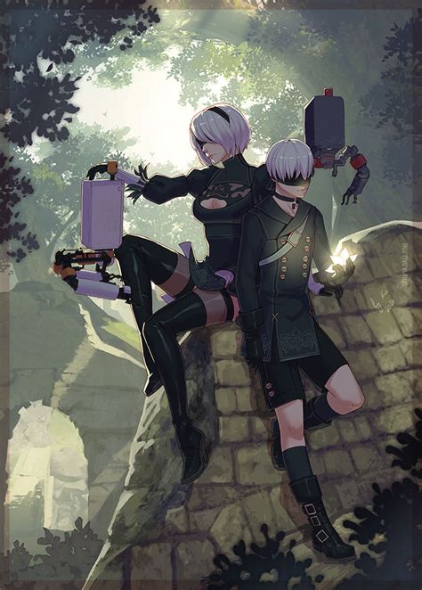 NieR Automata: Forest Kingdom by Shunkaku on DeviantArt