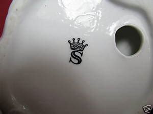 Porcelain Marks Crown Over Letters