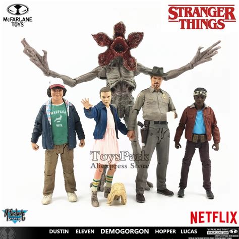 Stranger Things Eleven 7 Action Figure 10 Demogorgon From Mcfarlane