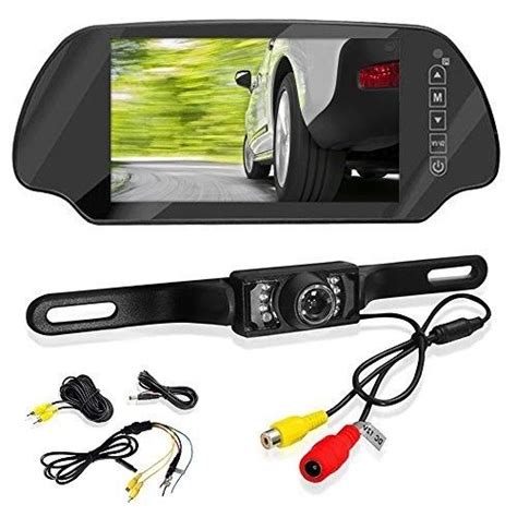 Pyle Plcm7200 Backup Camera And Rearview Monitor Parking Reverse System