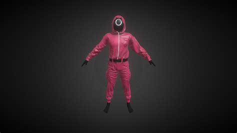 Squid Game Pink Soldier Download Free 3d Model By Protyanik25