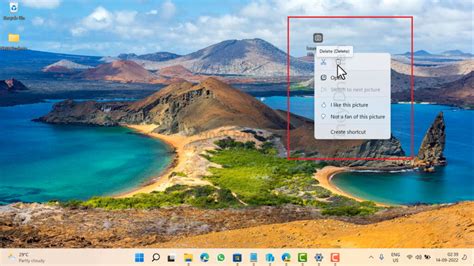 Delete Windows Spotlight Learn More About This Picture Icon From