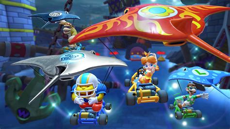 Mario Kart Tour Ora Disponibile Il Mantaplano Di Fuoco Nel Tubo In