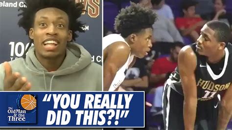 Collin Sexton Breaks Down The Viral Video Of That Legendary Stare Down Jj Redick Youtube