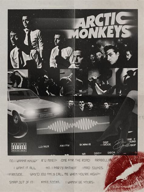 Arctic Monkeys Am Album Poster Matte Vertical Posters Etsy In 2024