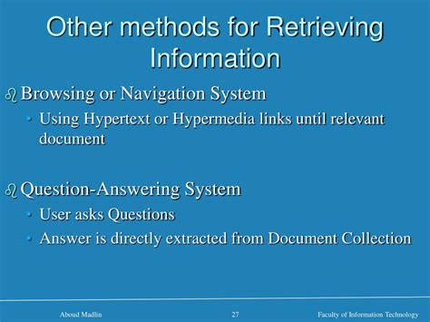 Ppt Information Retrieval Overview Powerpoint Presentation Free