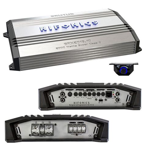 Hifonics Hifonics Brx D Kanal W Rms Brutus Elite Serie