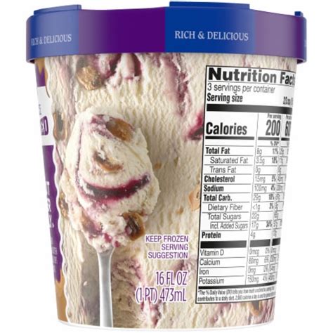 Kroger Deluxe Peanut Butter Jelly Ice Cream Pint Ralphs