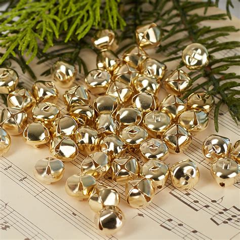 Gold Jingle Bells Craft Supplies Sale Sales Factory Direct Craft