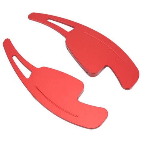 Red Pair Aluminum Alloy Paddle Shifter Extension For A3 8v A4 A5 B9 B9