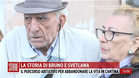 La Storia Di Bruno E Svetlana Storie Italiane 28112022 Youtube