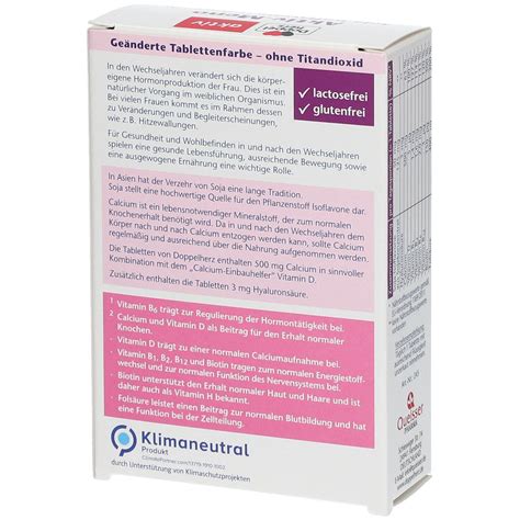 Doppelherz Aktiv Aktiv Meno Soja Isoflavone Calcium D Tabletten