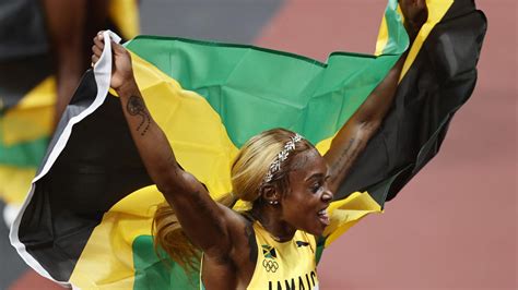 Tokyo Olympics 100m Final Finishing Order Womens Elaine Thompson Herah