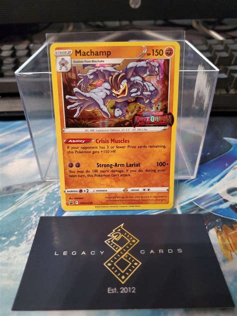 Machamp SWSH243 Lost Origin Pre Release Promo Pokémon TCG NM eBay