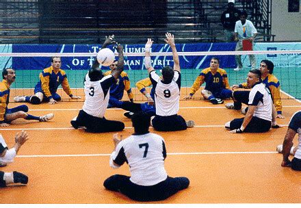 Desporto Adaptado Voleibol Sentado