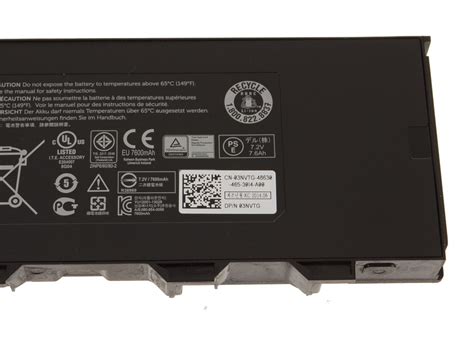 New Dell OEM Latitude 12 Rugged Extremem 7204 Battery 8G8GJ