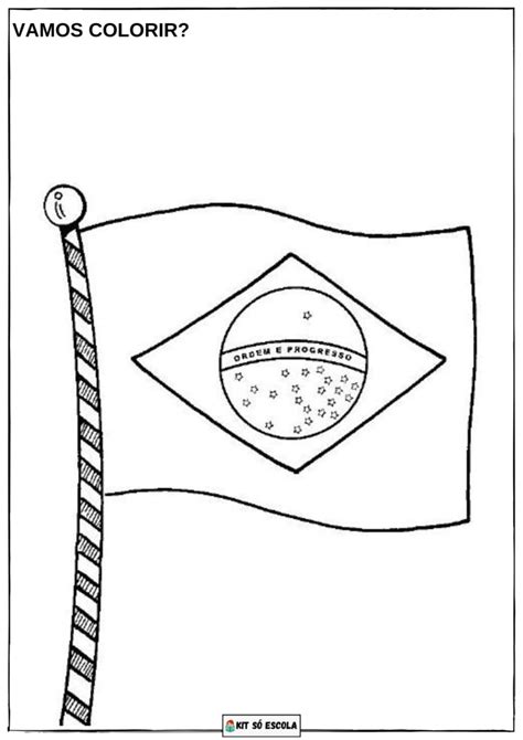 Desenhos Para Colorir Independ Ncia Do Brasil S Escola