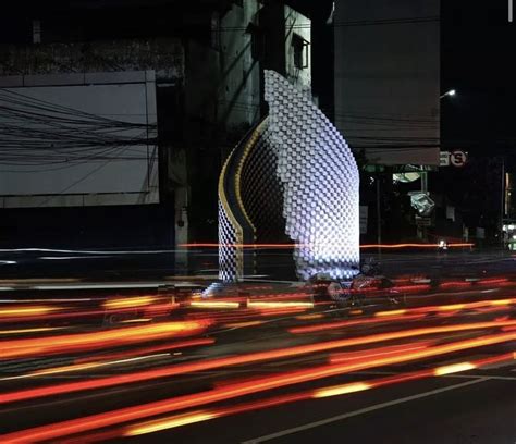 Tugu Hikayat Sang Delta Ikon Baru Sidoarjo Terinspirasi Pohon Bambu