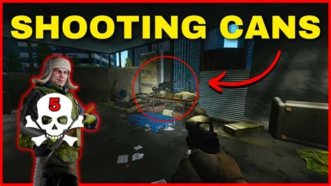 como fazer a missão SHOOTING CANS Escape From Tarkov Tutorial YouTube