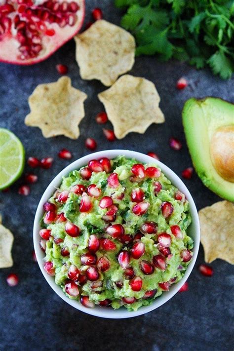 Pomegranate Guacamole Recipe