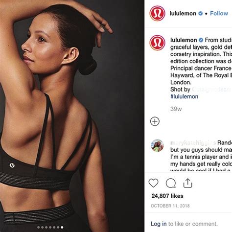 LuluLemon, 2019. Instagram screenshot, https://www.instagram ...