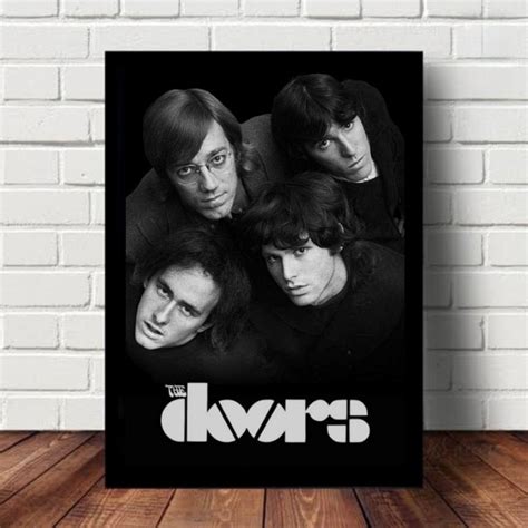 Quadro Decorativo The Doors Rock N Roll Elo Produtos Especiais