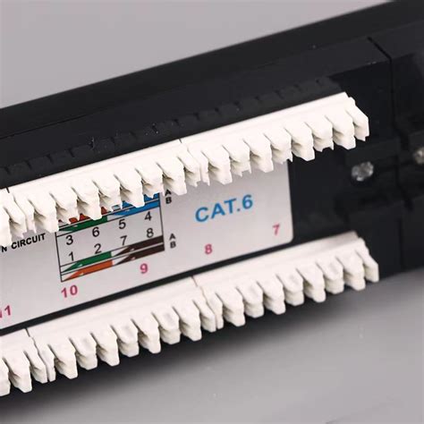 U Port Cat Unshielded Utp Network Patch Panel