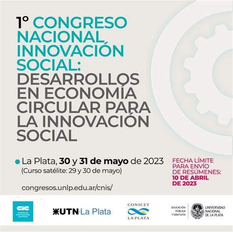 1º Congreso Nacional de Innovación Social UTN Facultad Regional La