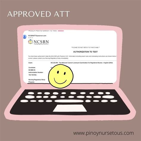 AUTHORIZATION TO TEST NCLEX Nclex Nclex Rn Registered Nurse