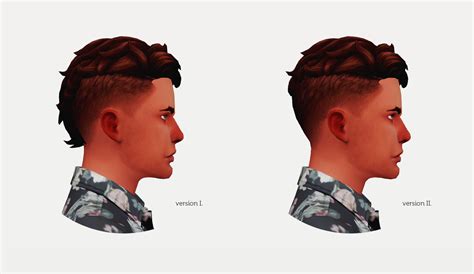 Sims 4 Cc Hair Male Maxis Match Madnessnasad