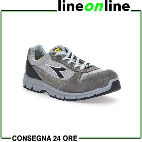 Scarpe Antinfortunistiche Diadora Run Ii Textile Esd Low S P Src