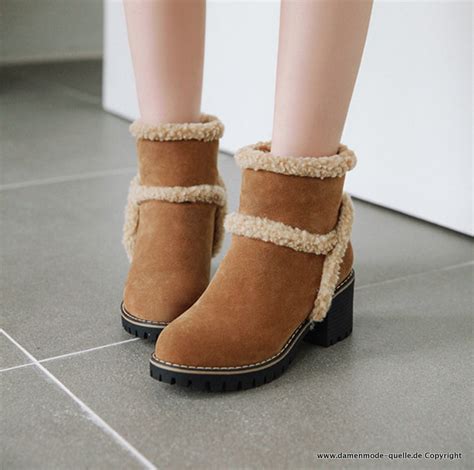 Neuheiten Britisch Style Ankle Boots Winter Stiefeletten