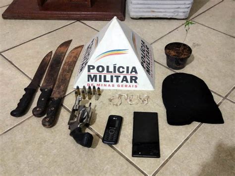 Marcelo Lopes Polícia Militar apreende arma de fogo e munições no