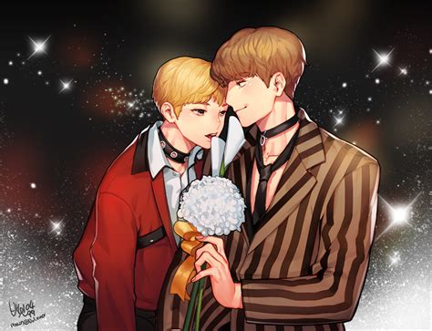 Xiumin And Baekhyun Exo Drawn By Dolnamu Danbooru