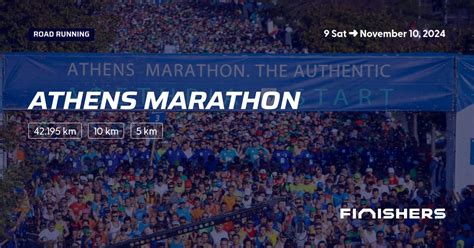 Athens Marathon 2024 All The Information About The Race And