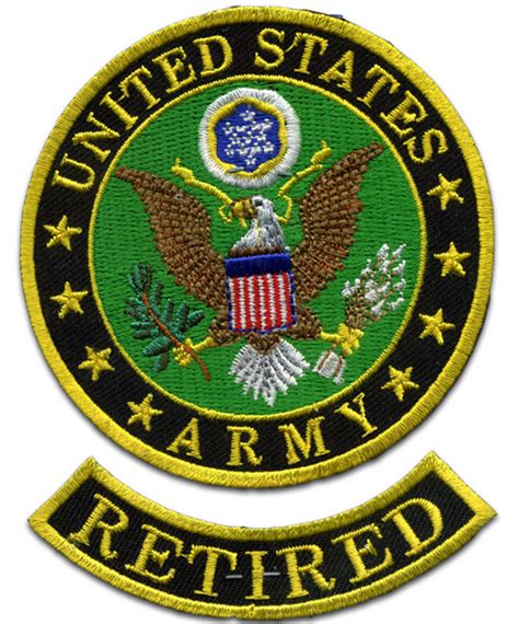 Army Logo Retired Patch - The National WWII Museum