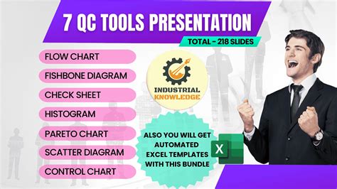 7 QC Tools Training Presentation Bundle With Excel Templates