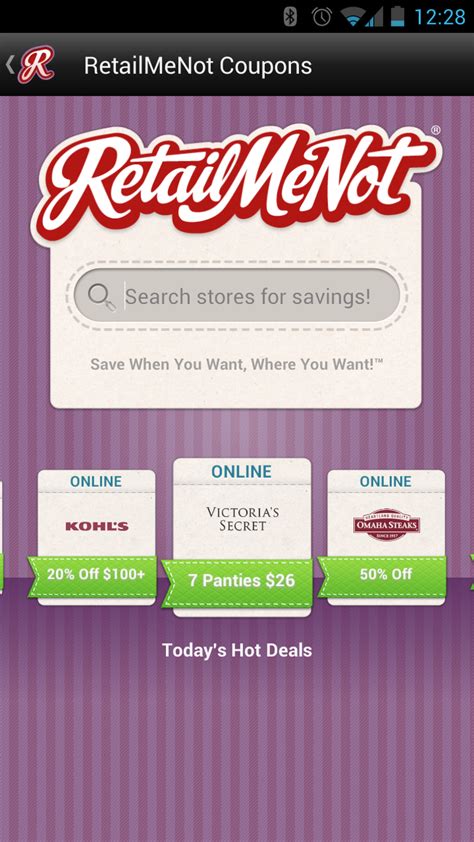 Official Retailmenot Coupons App Hits The Play Store Search And Use