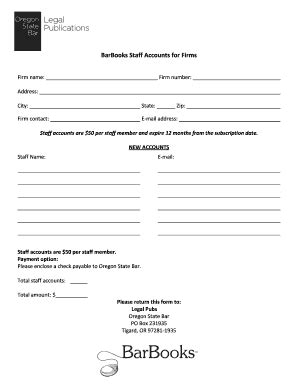 Oregon State Bar Membership Fill Online Printable Fillable Blank