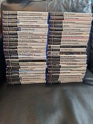 44 Ps2 Games Bundle Joblot Playstation 2 EBay