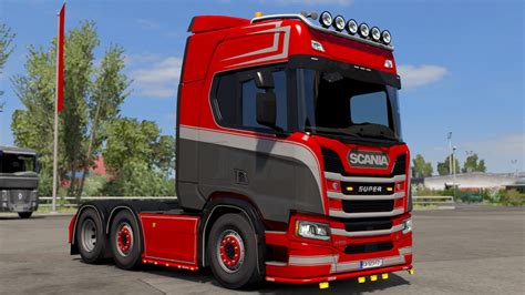 Scania R Holland Style Colored Skin X Mod Euro Truck