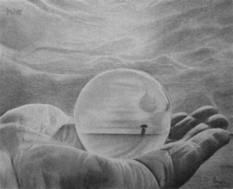 Perception Drawing by Chris Finster