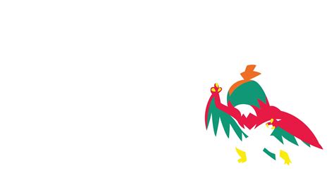 Hawlucha, Minimalism, White Background wallpaper | anime | Wallpaper Better