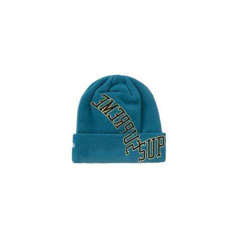 Supreme New Era Multi Arc Beanie Tealsupreme New Era Multi Arc Beanie