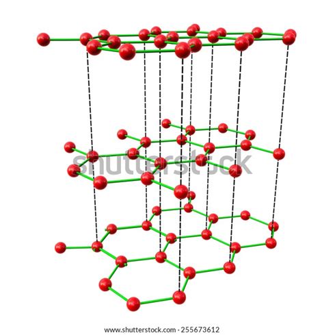 Structure Graphite Stock Illustration 255673612