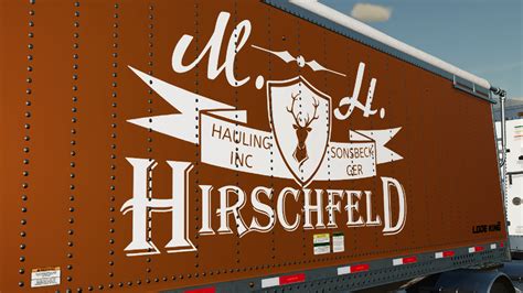 Roadtrain Distinction Super B Hirschfeld Edition 1 0 FS22 Mod