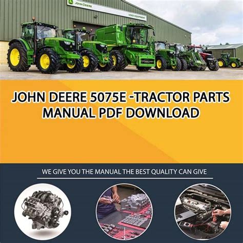 John Deere 5075e Tractor Parts Manual Pdf Download Service Manual Repair Manual Pdf Download