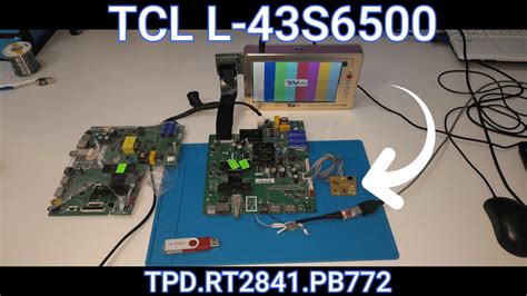 TDP RT2841 PB722 TCL L 43S6500 Con Problema De LED Stamby Intermitente