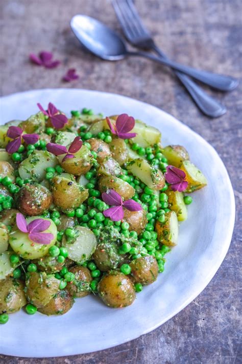 Gr N Kartoffelsalat Med Krydderurter Se Opskrift P Kartoffelsalat