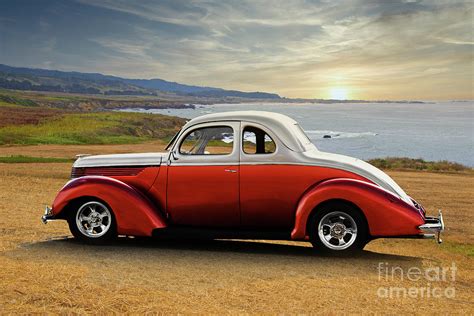 1937 Ford Deluxe Coupe Profile Photograph By Dave Koontz Pixels